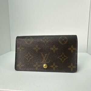 Louis Vuitton Dark Brown Monogram Wallet